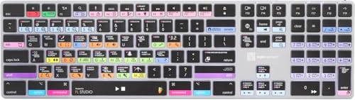 Logickeyboard Titan Wireless Backlit Keyboard for FL Studio...