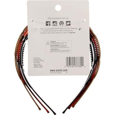 Scunci Beauty Oval Headbn Size 3Ct Scunci Effortless Beauty Oval Weave Headbands 3Ct #TOP7