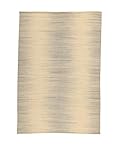  Kilim Carpets by Jalal Alfombra Kilim Ikat Denim Gris/Marfil 140 X 200 cm