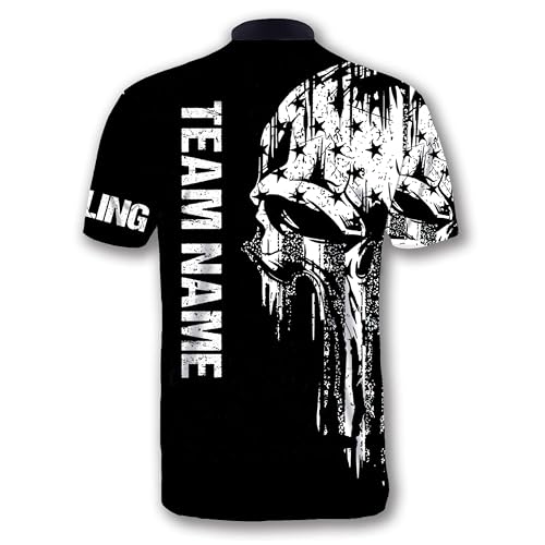 GABITA Personalized Bowling Jerseys for Men, Custom Team Name Bowling Shirt, Funny Bowling Shirts Gift for Team Player3