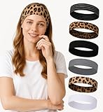 6 Stück Haarband Damen Sommer, Stirnband Damen Sport Antirutsch, Schwei...