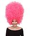 HalloweenPartyOnline Super Size Afro Wig Collection (Pink)