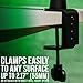 Shure by Gator Premium Low-Profile Desktop Mic Boom Stand - Fully Adjustable for Podcast, Streaming, and Home Office Setups (SH-BROADCAST2)