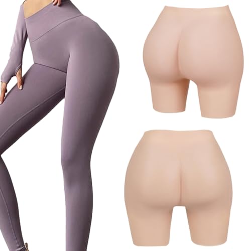 Rehausseur de fesses réaliste en silicone doux avec entrejambe ouvert