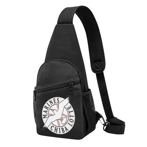 ボディバッグ 千葉ロッテマリーンズ ショルダーバッグ 斜めがけ 肩掛け 大容量 通勤 通学 旅行 アウトドア 人気 スポーツバッグ メンズ レディースのサムネイル
