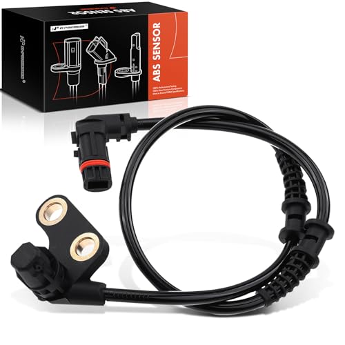 A-Premium Front Left ABS Wheel Speed Sensor - Compatible with Chrysler & Mercedes-Benz Models - Crossfire, C230, SLK200, SLK230, SLK32 AMG, SLK320 - Front Driver Side, Replaces 1705400817, A1705400817 by A-premium - Used condition - CA$16.87