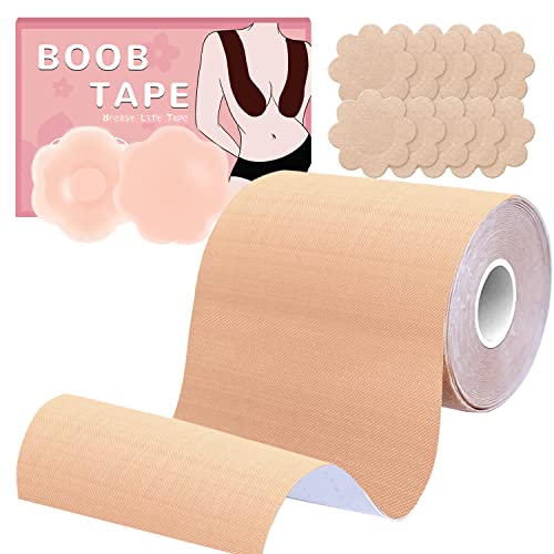 BEWTEIM 4 Inch Boob Tape