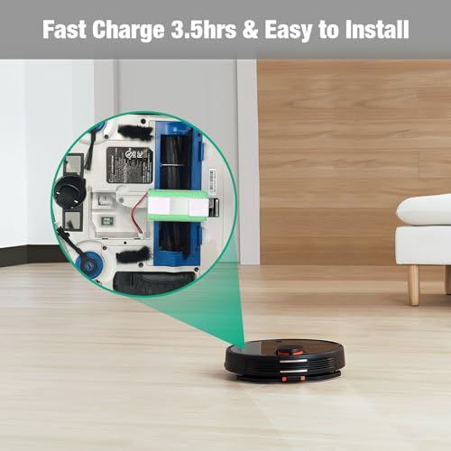 FirstPower 3.2Ah RVBAT850 Battery - Replace for Shark Vacuum Battery Replacement, Shark Ion Robot R75, RV761, RV850C, RV1000S, RV1100VL, RV101AE, UR1000SR, RV700_N, RV720_N Vacuum Cleaners by FirstPower - Image 7