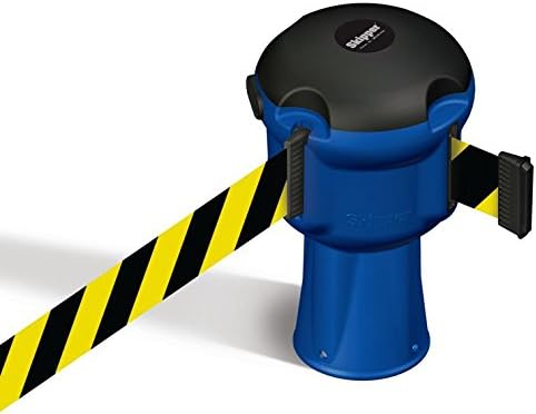 retractable barrier skipper black / yellow-blue - barrier systems - car park barriers