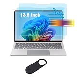 2 Pack Screen Protector for 2024 Microsoft Surface Laptop 7 13.8 inch Anti Blue Light Anti Glare Eyes Protection Screen Filter Compliant Surface Laptop 7 13.8 -  MUBUY-GOL
