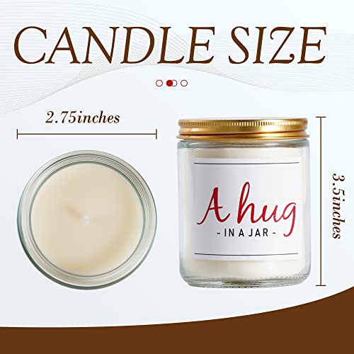 Raetm Jar Candle, Bring Warmth To Her Heart With Our Scented Candles - The Perfect Miss You Gift, Mothers Day Or Birthday Gifts For Women Or Men! Experience The Loving Embrace Of A Hug In A Jar #TOP2