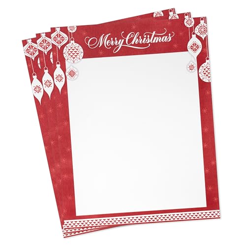 Hallmark Holiday Letterhead, 8.5