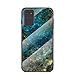 Produktbild MadBee für Samsung Galaxy Note 20 Hülle [mit HD-Schutzfolie], Marmor Kratzfeste 9H Glas Back & TPU Silikon Rahmen und weichem Bumper Stoßabsorbierende Schutzhülle (Marmor 3)