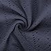 Ceboyel Womens Eyelet Casual Summer Dress Boho Embroidery Maxi Dresses Pleated Long Dress Vacation Trendy Clothing 2024 Womens Casual Summer Dresses Navy X
