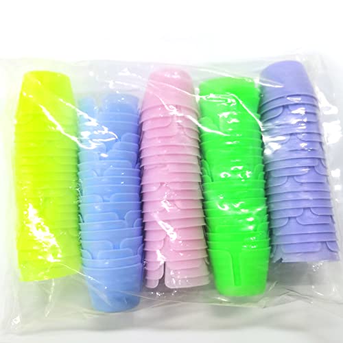 Snawop Dental Plastic Dappen Dish 100Pcs Disposable Plastic Prophy Cups Multifuction Small Mixing Bowl #TOP5