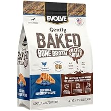 Evolve Gently Baked Bone Broth Coated Chicken & Blueberry Kibble, 3.5lb