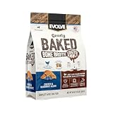Evolve Gently Baked Bone Broth Coated Chicken & Blueberry Kibble, 3.5lb