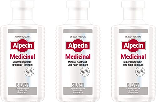 Preisvergleich Produktbild Alpecin Medicinal Silver 3x200 ml