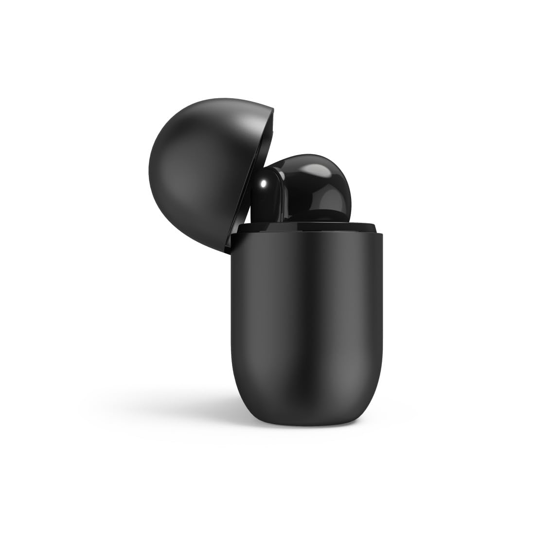 Hama Bluetooth Kopfhörer (kabellos, TWS-Kopfhörer, Active Noise Cancelling, Earbuds mit Ladestation, ENC, In-Ears, USB-C Schnellladen, Bluetooth-Headset, App-/Sprachsteuerung, Touch Control) schwarz