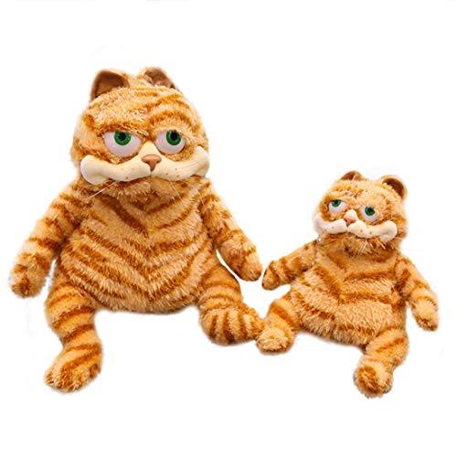 Fat Orange Cat Plush Fat Kitten Stuffed Animals Toy, 11.8Inch Lifelike Yellow Tabby Cat Kitty Toy Kids Children Xmas Birthday Gifts #TOP5