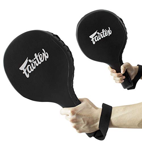 Fairtex BXP1 - Manoplas de boxeo (2 unidades), color negro
