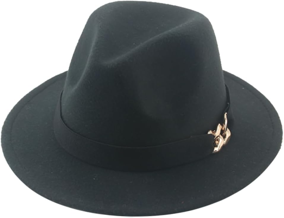 Women Classic Dress Hats Fedoras Solid Casual Girl Hat Unisex