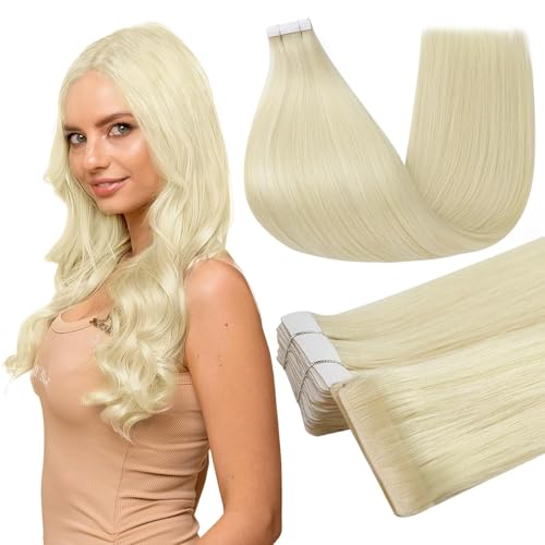Full Shine Tape in Hair Extensions Real Human Hair Color