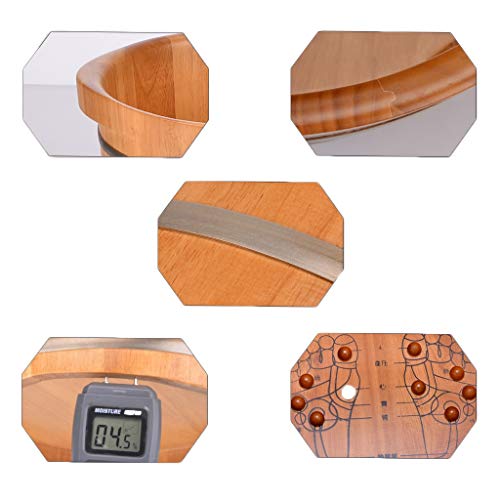 Katzowen Spa de Pies de Madera 24cm con Tapa miniatura 3