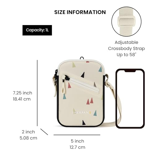 Image of Sherpani Rogue, Mini Crossbody Bag, Lightweight Shoulder Bag, Cross Body Purse, Crossbody Bags, Unisex Travel Gift
