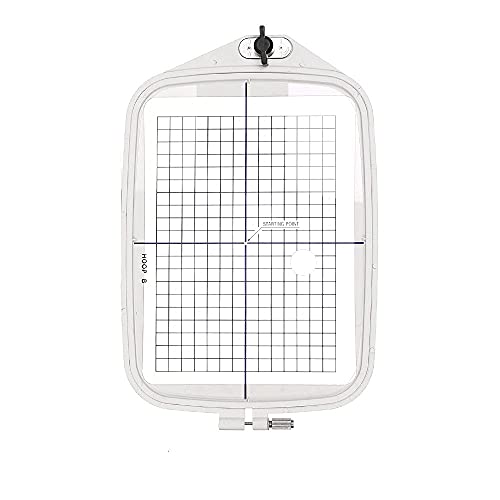 Aro de bordado B bastidor compatible con Janome MC 350E 300E Elna 8200 Bernina DECO #850802010