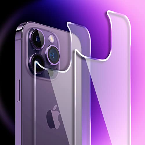 Shacoryze Back Screen Protector for iPhone 14 Pro Max (2-Pack) iPhone 14 Pro Max Back Glass Protector Rear Tempered Glass (6.7 inch)