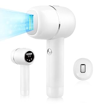 最終値下げ‼️nodime 脱毛器 ホワイト ゴールド 交換用ヘッド付き。 Amazon | スムーズスキン pure adapt 脱毛器 レディース メンズ