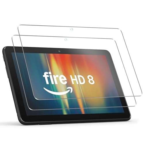 GOZOPO Screen Protector for 8 Kids / 8 Kids Pro Tablet 8 inch (2024/2022/2020 release) Tempered Glass Film 2 Pack