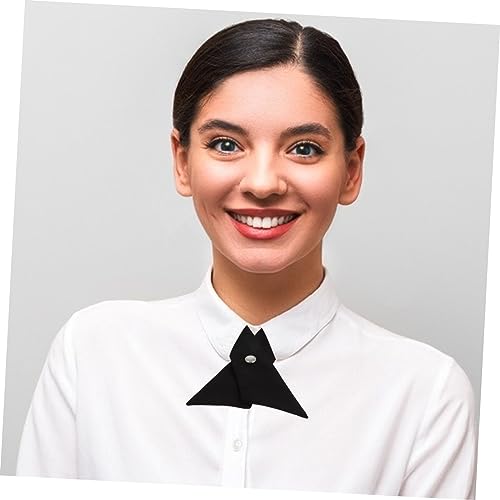 BESPORTBLE 2PCS Adjustable School Uniform Cross Bowtie Classic Elegant Design Practical Cross Neck Tie for Students Daily Replacement and Shared Use3