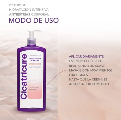 Cicatricure Hidratación Intensiva Antiestrías Corporal 400 Ml #TOP3