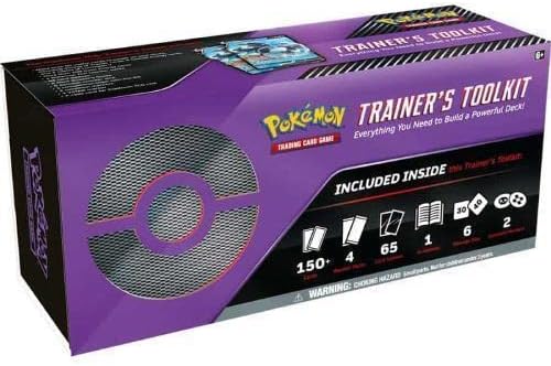Pokemon 2022 Trainer's Toolkit Box - 4 Booster Packs + Trainers & More!, Multicoloured