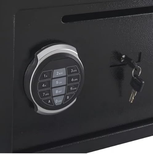 Cofre Eletrônico Com Boca De Lobo Safewell 25 El Preto