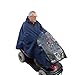 SRJUSV Wheelchair Poncho Rain Poncho Waterproof Disabled Wheelchair Raincoat Poncho All-Inclusive Elastic Hem