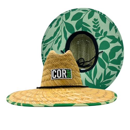 Gorro clásico de paja para sol COR surf unisex con protección UPF 50+