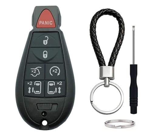 Télécommande 7 boutons cassée ? Coque de clé pour Dodge, Chrysler, Jeep