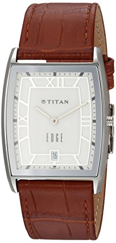 Image of Titan Analog White Dial Men's Watch-NK1684SL01 / NK1684SL01