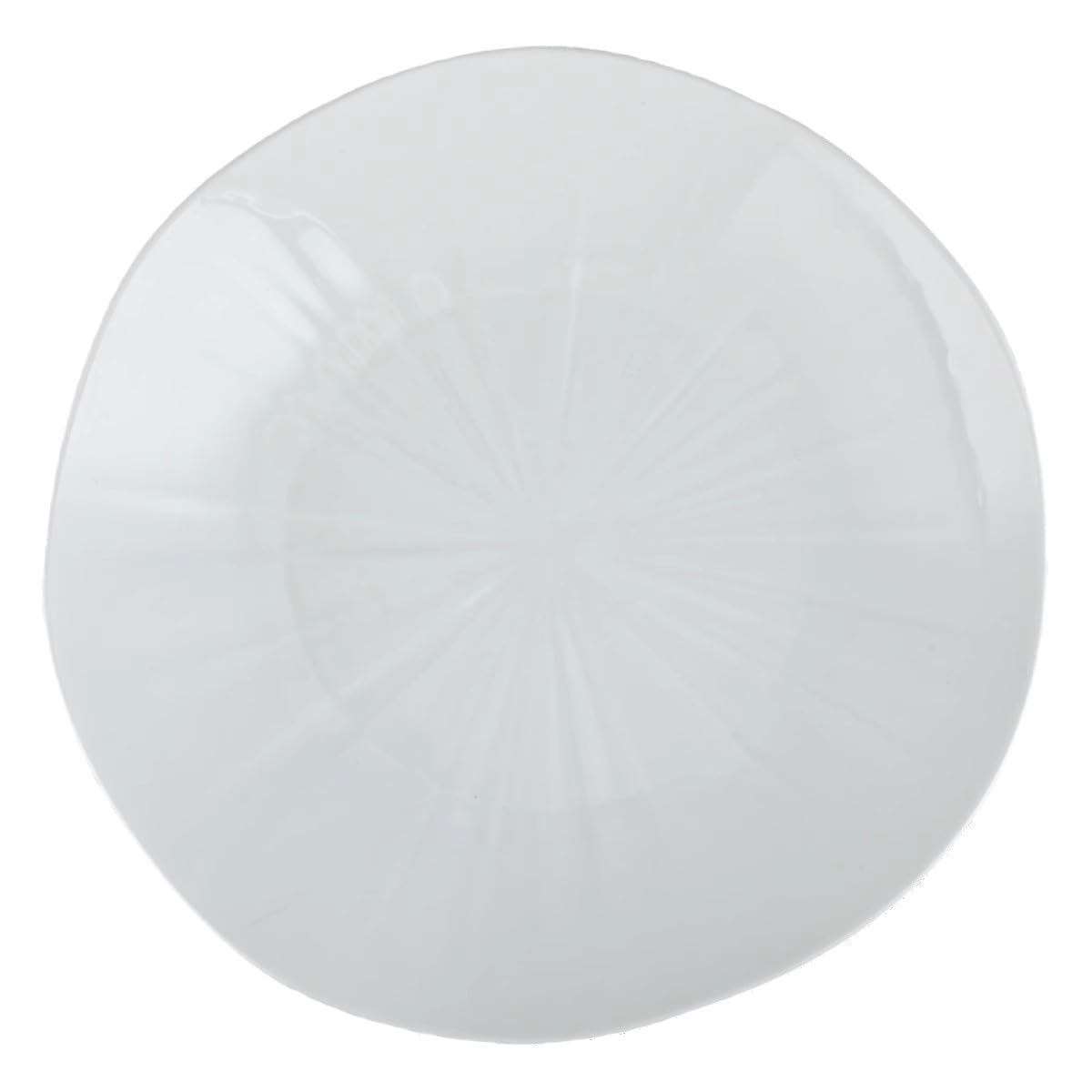 Ultrawave L Dinner Plate White Ceramic Plate Household Soup Shallow Dish Commercia Hote Restaurant Dish Plates