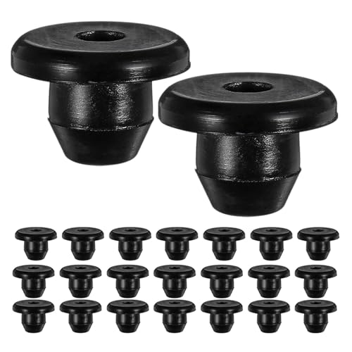 Bouchon de remplissage d'huile étanche en caoutchouc à tête plate pour crics (120 pcs)