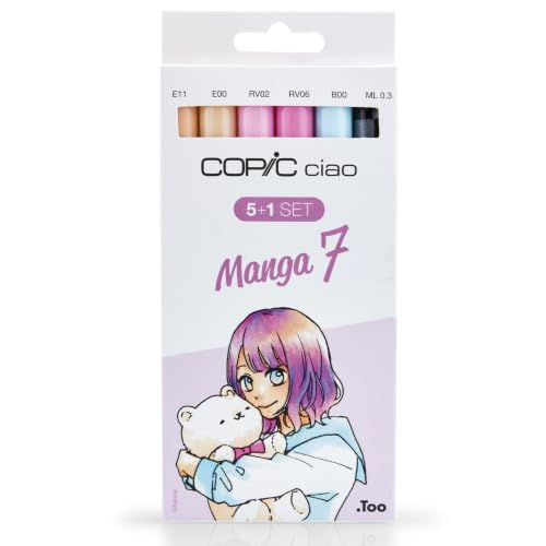 Copic Ciao 5+1 Set Manga