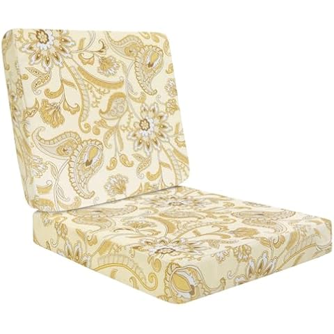 HEBE Waterproof Outdoor Chair Cushions Cover