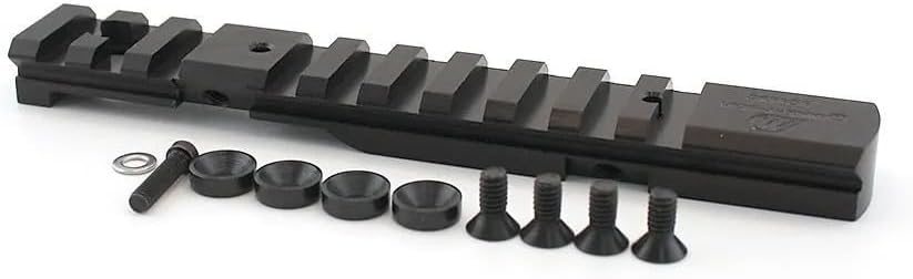 Weigand Scope Mount Compatible with Ruger Super Redhawk Version .480, .454 Casull, and 10 mm - Black