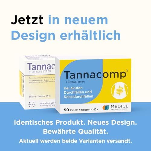 Durchfalltabletten Tannacomp 50 Filmtabletten