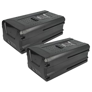 EXTENSILO 2X Akku Ersatz für Stiga BT 80 Li 5.0, BT 80 Li 4.0, SBT 2580AE für Akku-Gartengerät Grasschere, Strauchschere (5Ah, 80V Li-Ion)