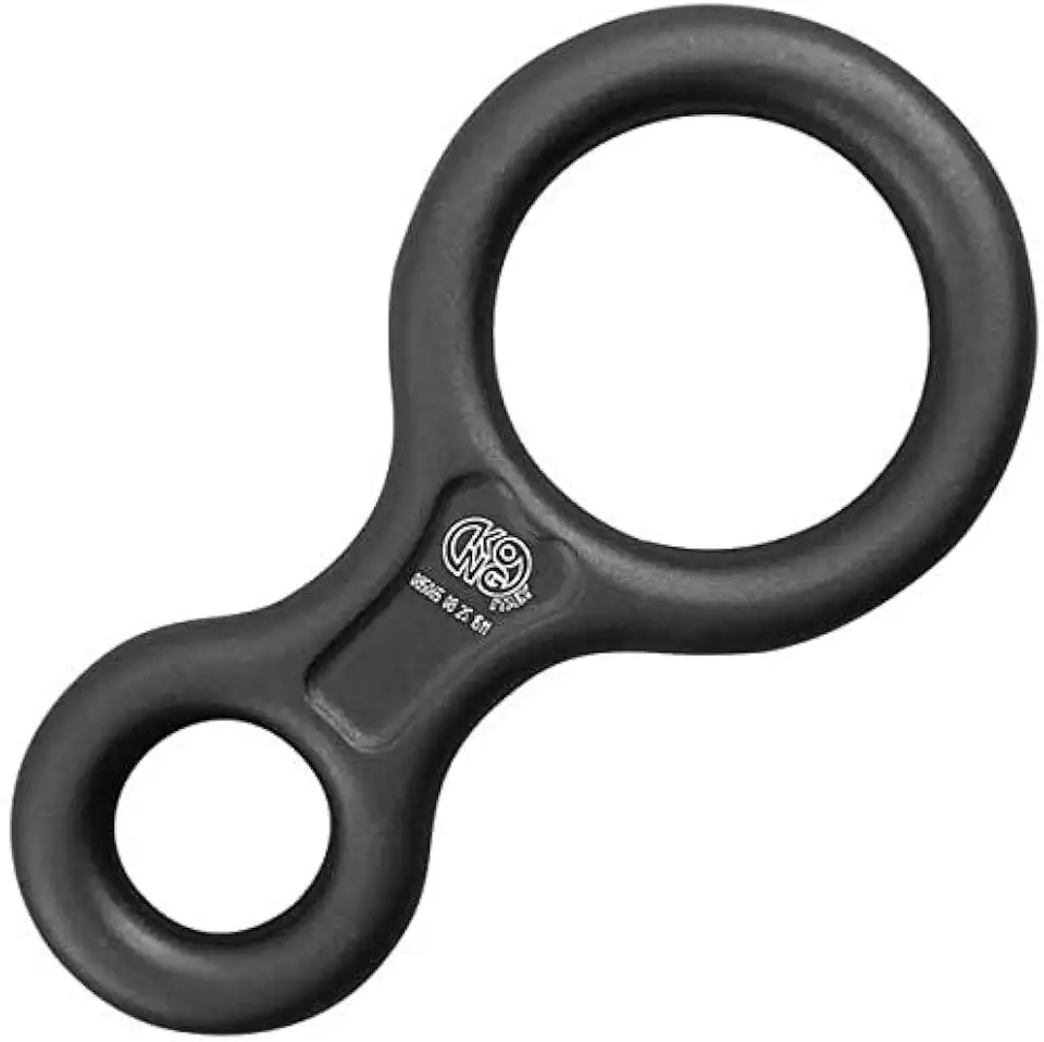 Freio oito alumínio Classic marca Kong 35KN com UIAA