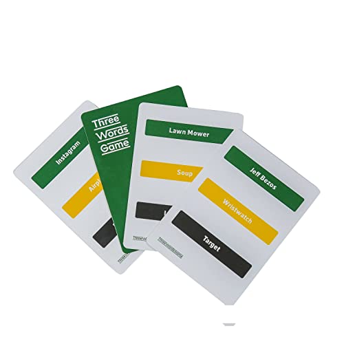 Snapklik Three Words Game A Family Charades Game Of Guessing